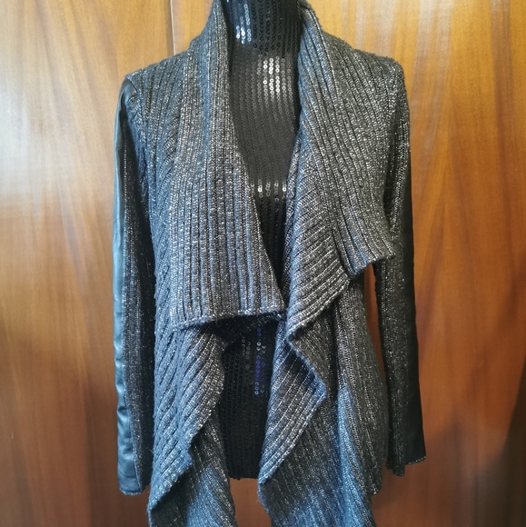 Guess Sweaters - Guess Open Water Fall Cardigan Sweater Size Small